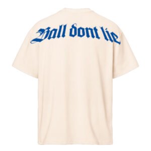 Camisa oversize cuello redondo hombre ”Ball dont lie”