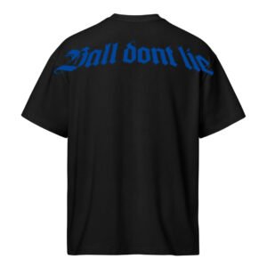 Camisa oversize cuello redondo hombre ”Ball dont lie”