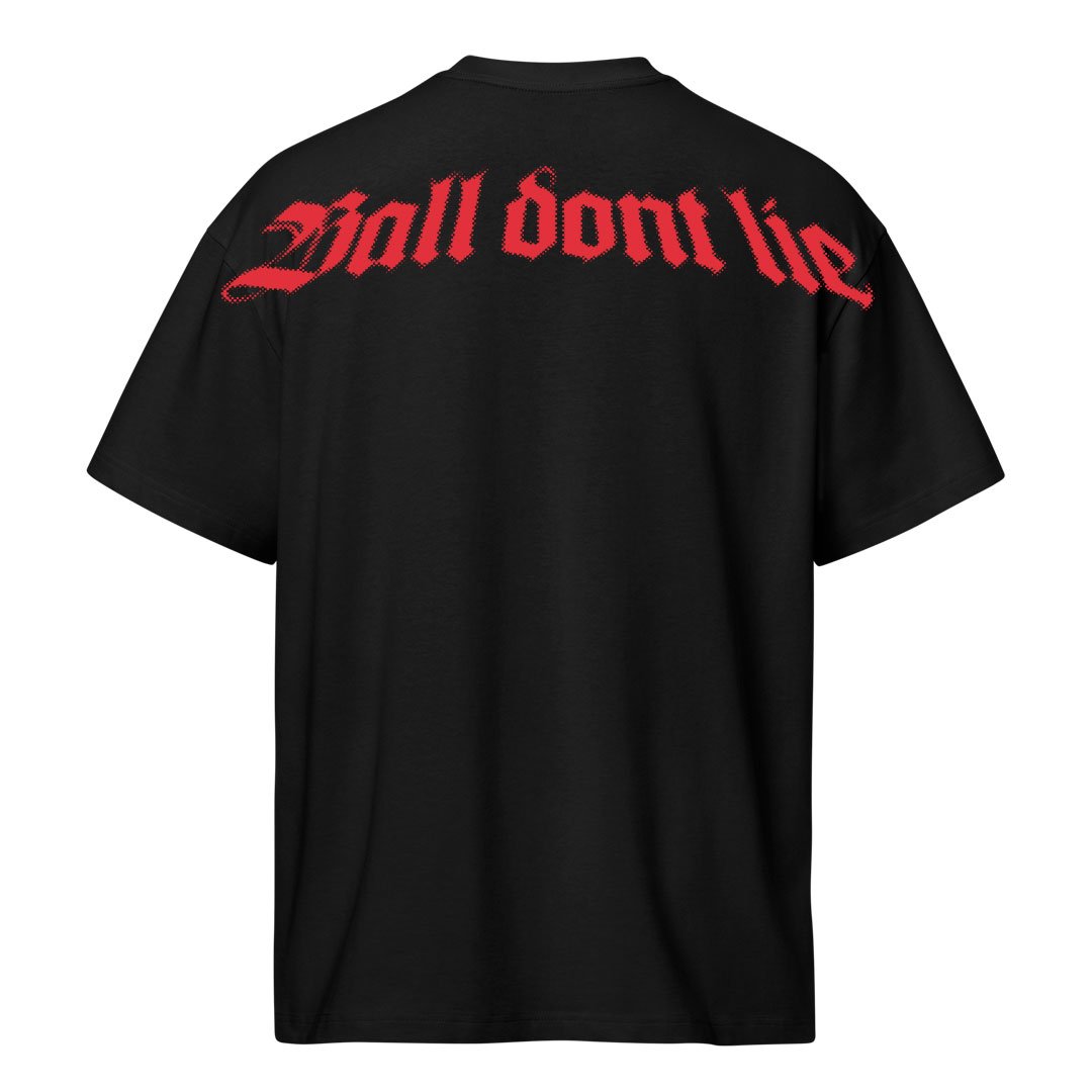 Camisa oversize cuello redondo hombre ''Ball dont lie" - Image 12