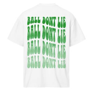 Camisa oversize cuello redondo hombre ”Ball dont lie Groove”